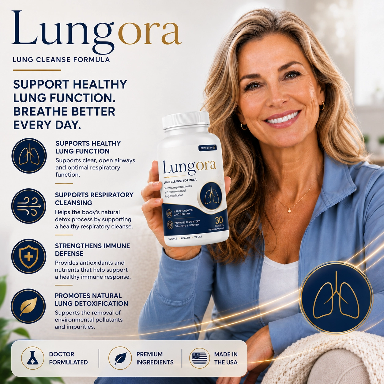 Lungora official website